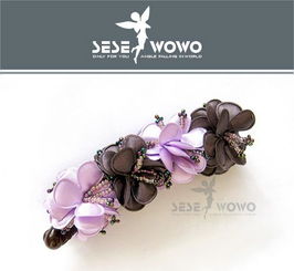 魅影流晶彩紫水晶發(fā)梳插梳 流行韓飾發(fā)飾促銷(xiāo)特惠